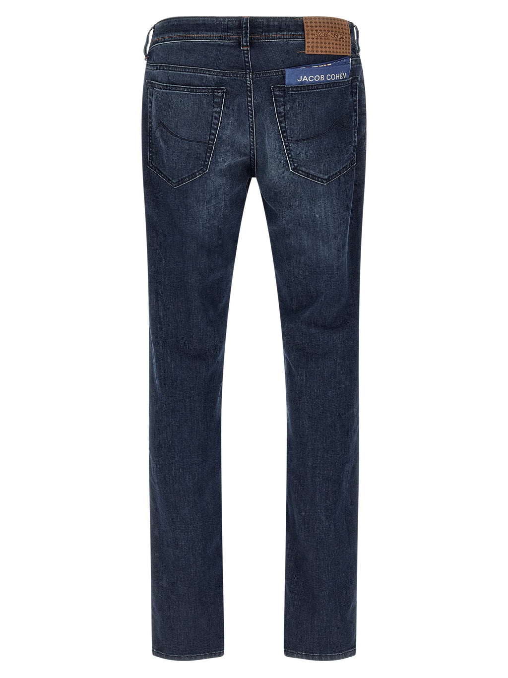 Jacob Cohen Blue Cotton Slim Fit Jeans