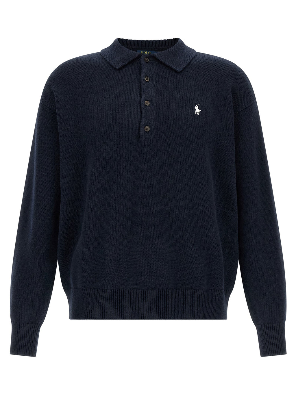 Polo Ralph Lauren Blue Cotton Cardigan