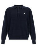 Polo Ralph Lauren Blue Cotton Cardigan