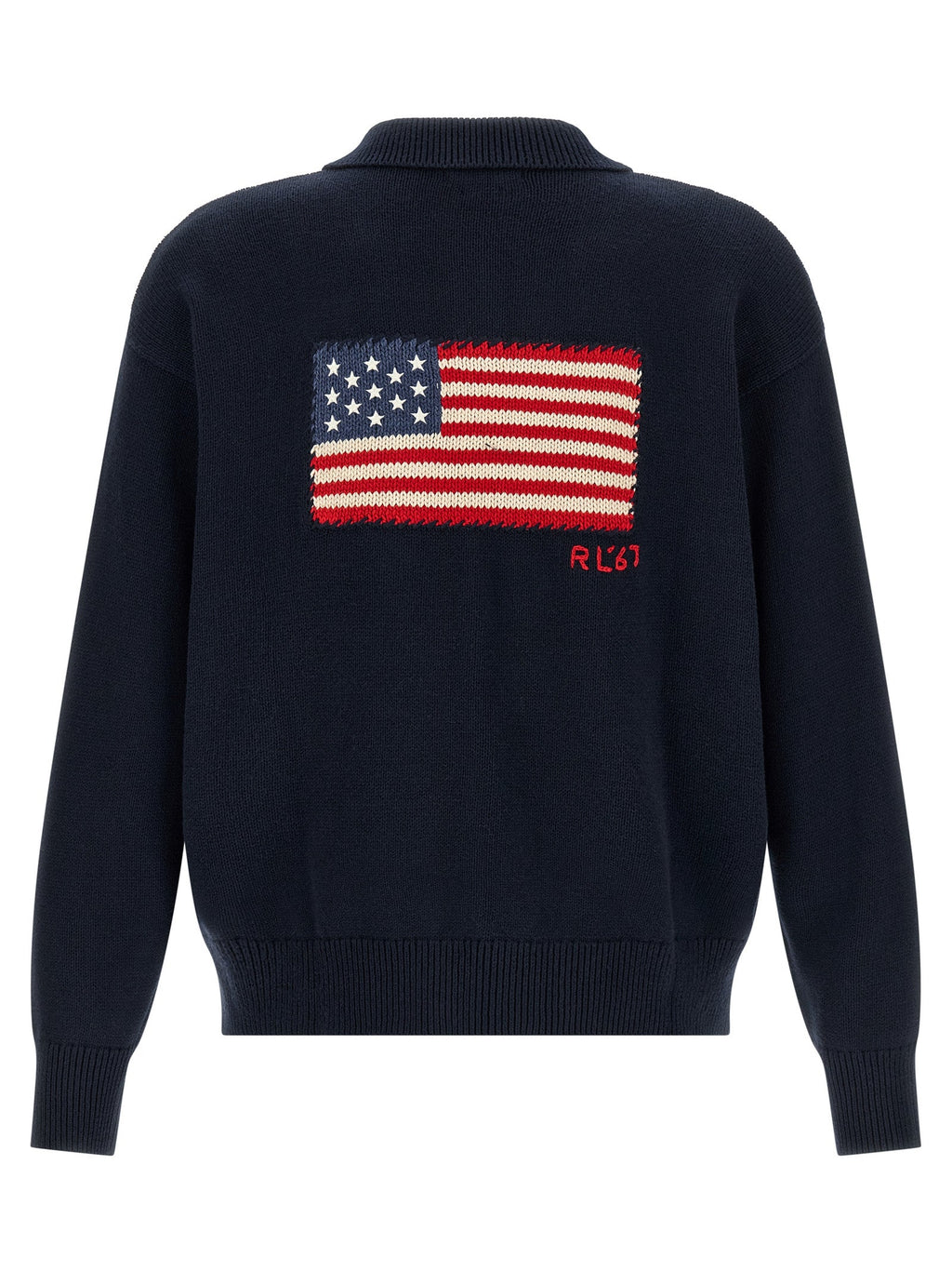 Polo Ralph Lauren Blue Cotton Cardigan