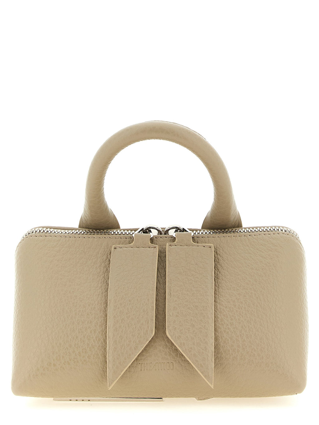 The Attico Beige Bovine Leather Handbag
