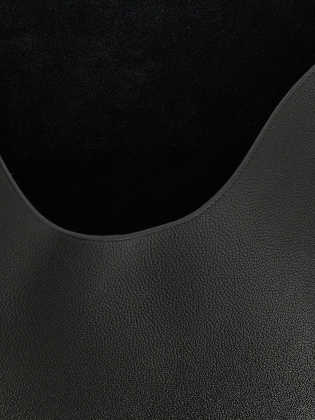 Khaite Black Calfskin Tote Bag