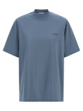 The Attico Blue Cotton T-Shirt