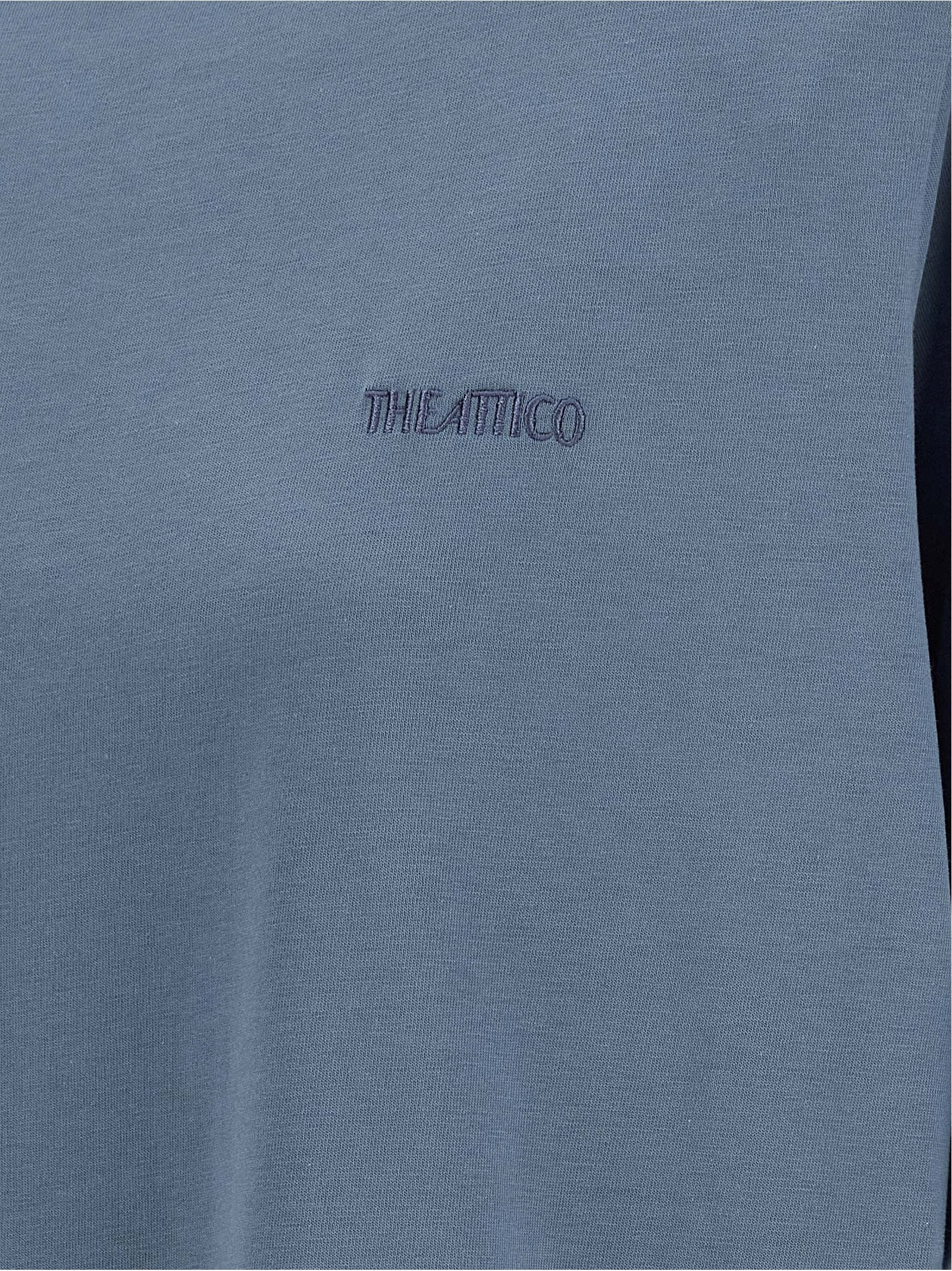The Attico Blue Cotton T-Shirt