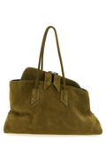 The Attico Bicolor Bovine Leather Shoulder Bag
