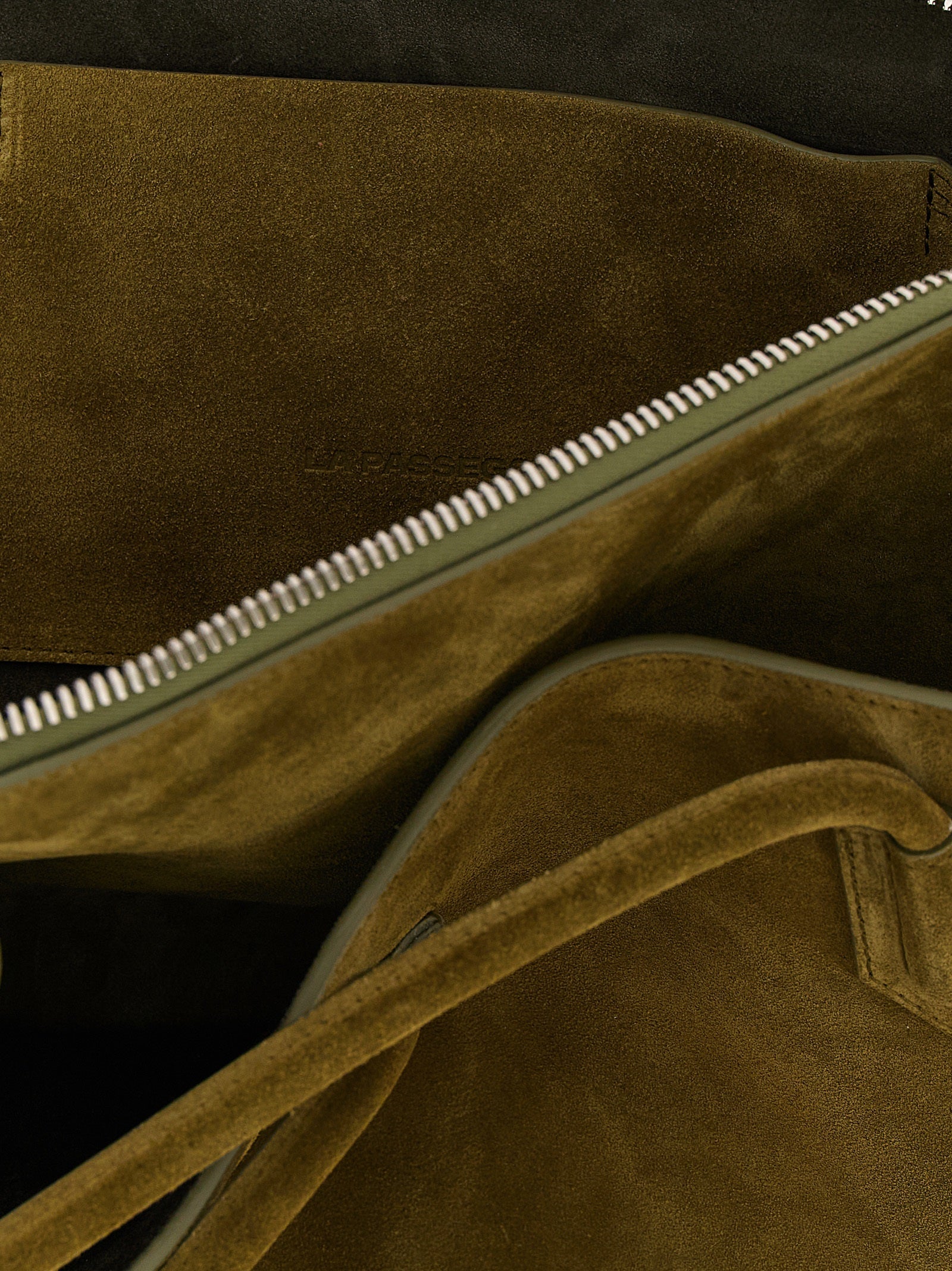 The Attico Bicolor Bovine Leather Shoulder Bag
