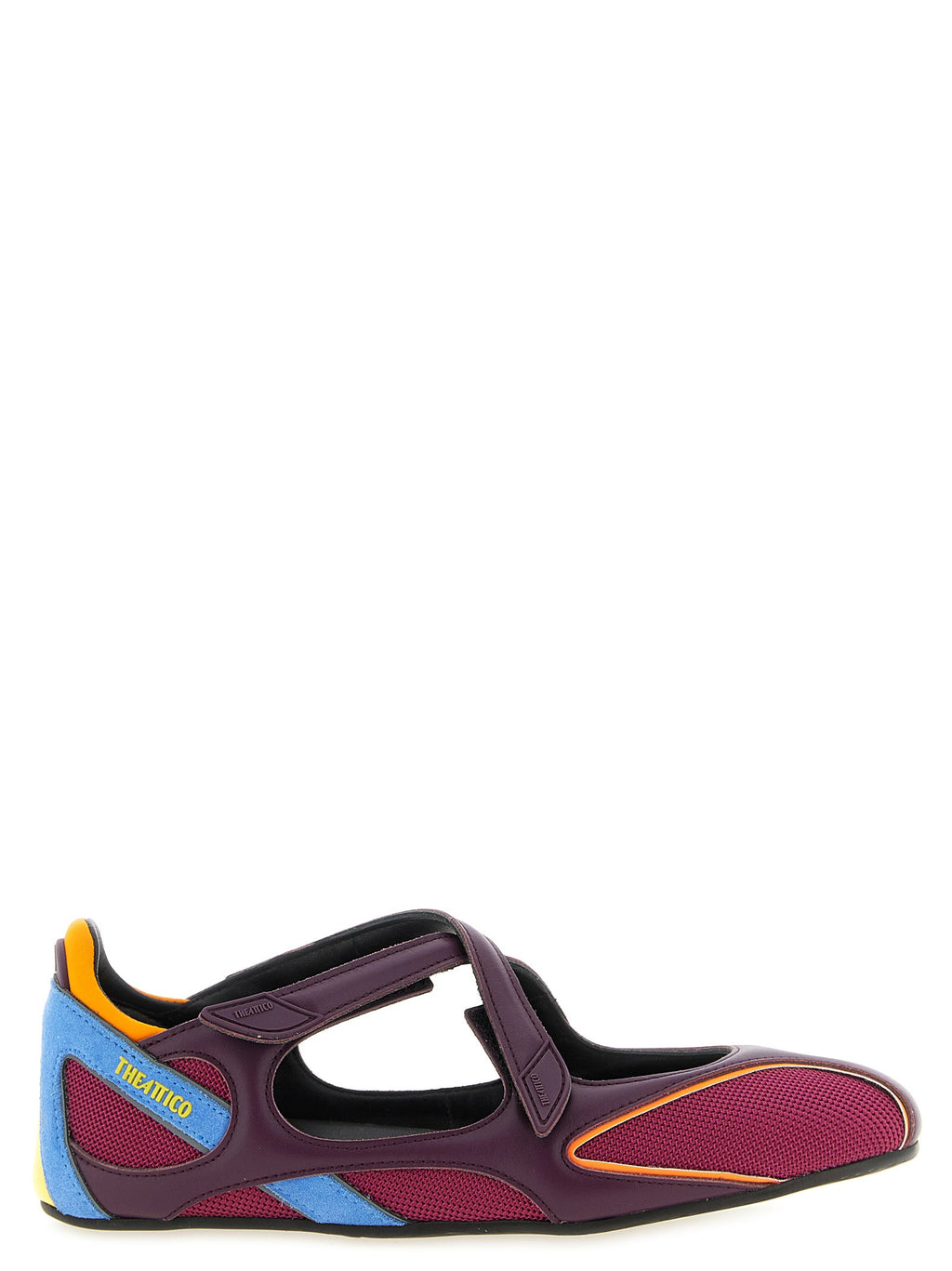 The Attico Multicolor Polyethylene Ballet Flats