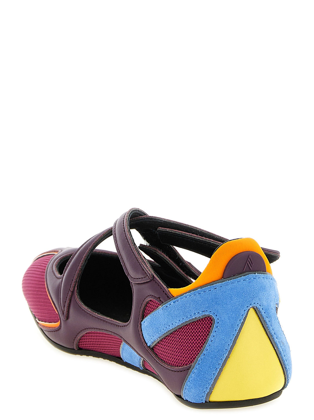 The Attico Multicolor Polyethylene Ballet Flats