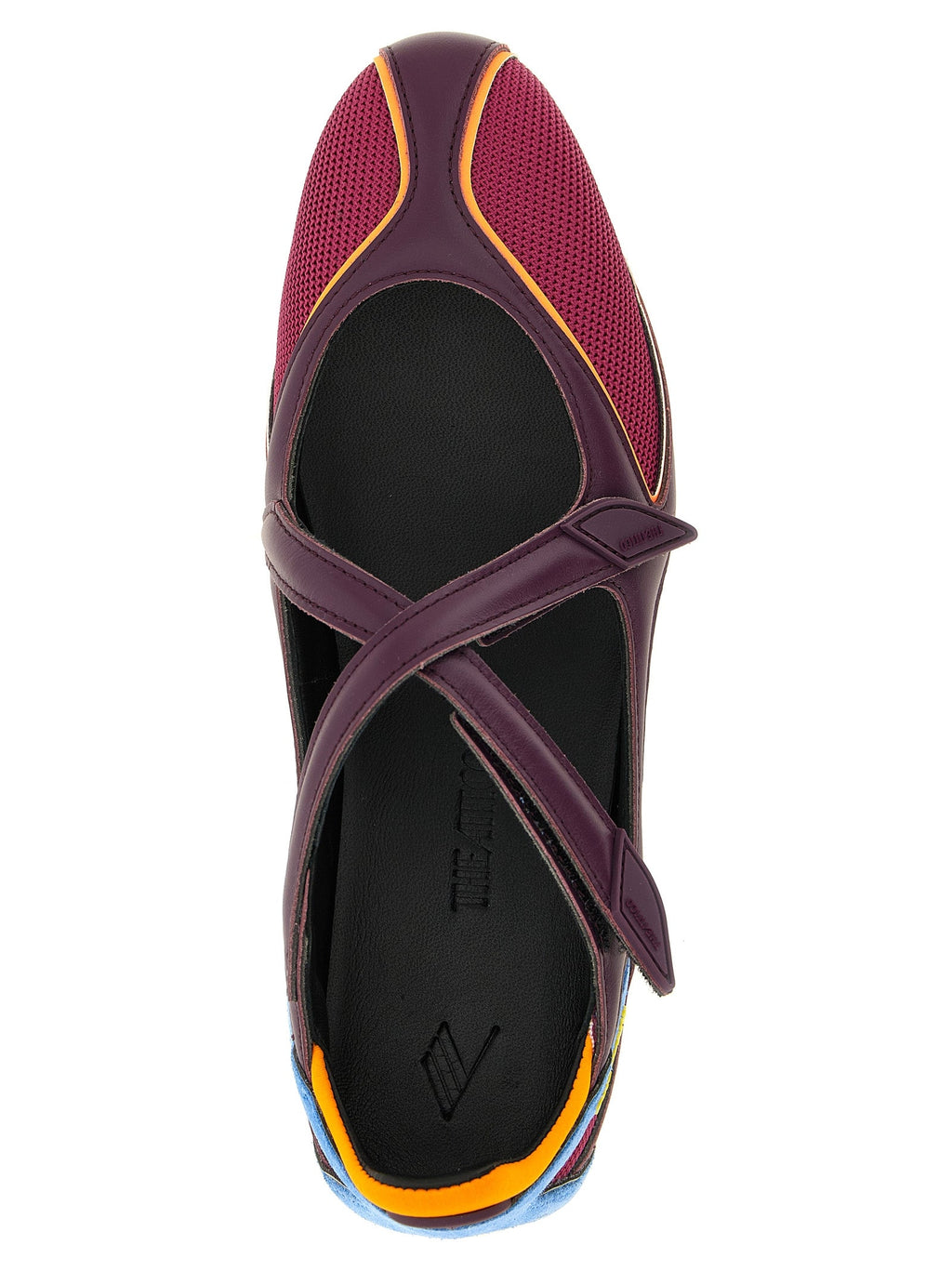 The Attico Multicolor Polyethylene Ballet Flats