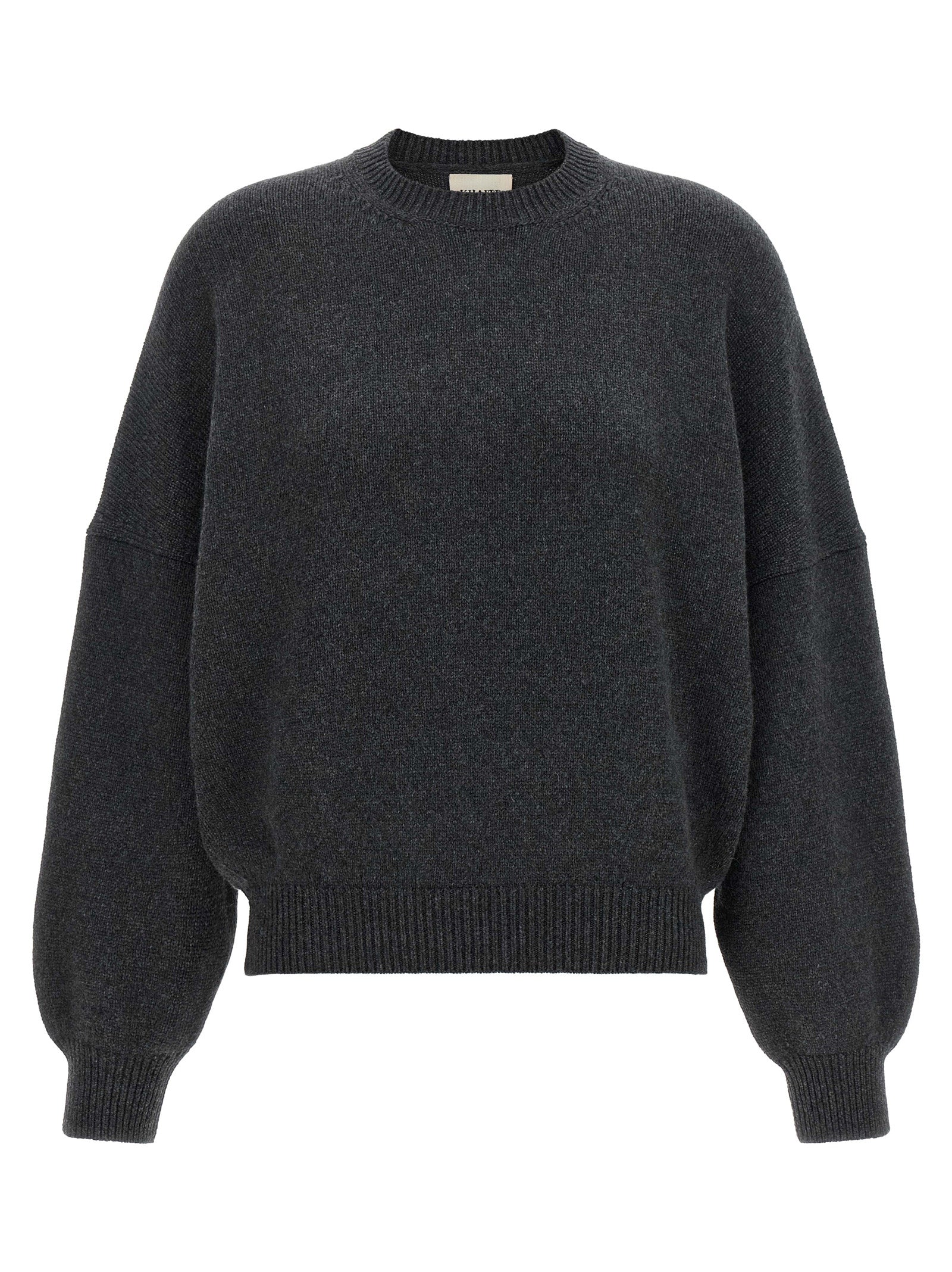 Khaite Gray Cashmere Cardigan