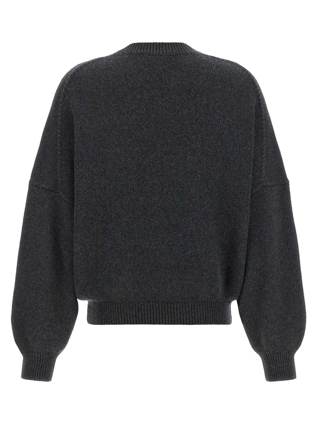 Khaite Gray Cashmere Cardigan