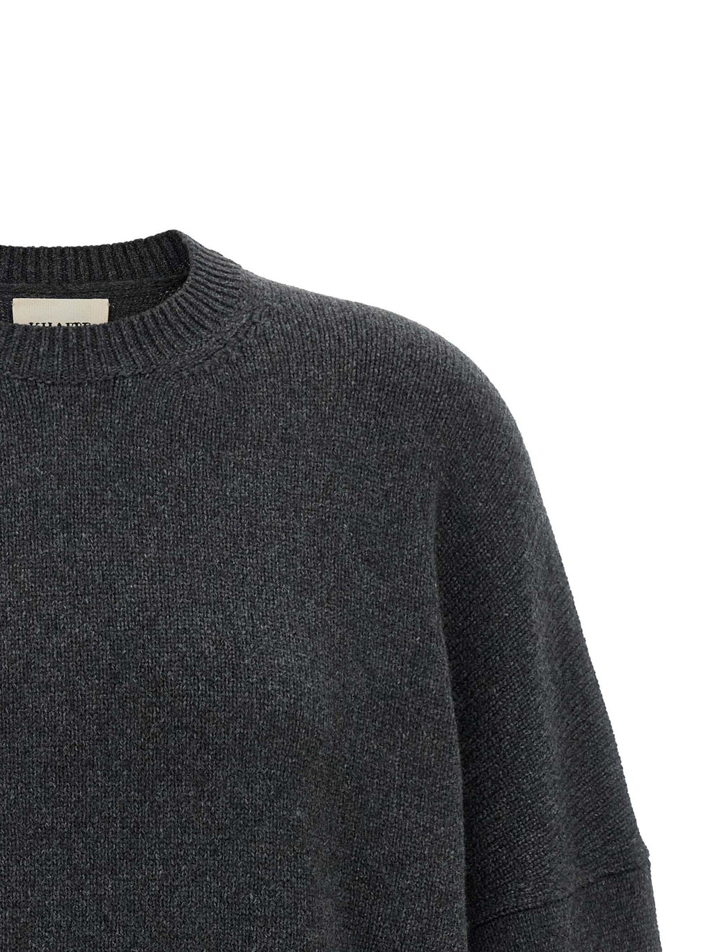 Khaite Gray Cashmere Cardigan