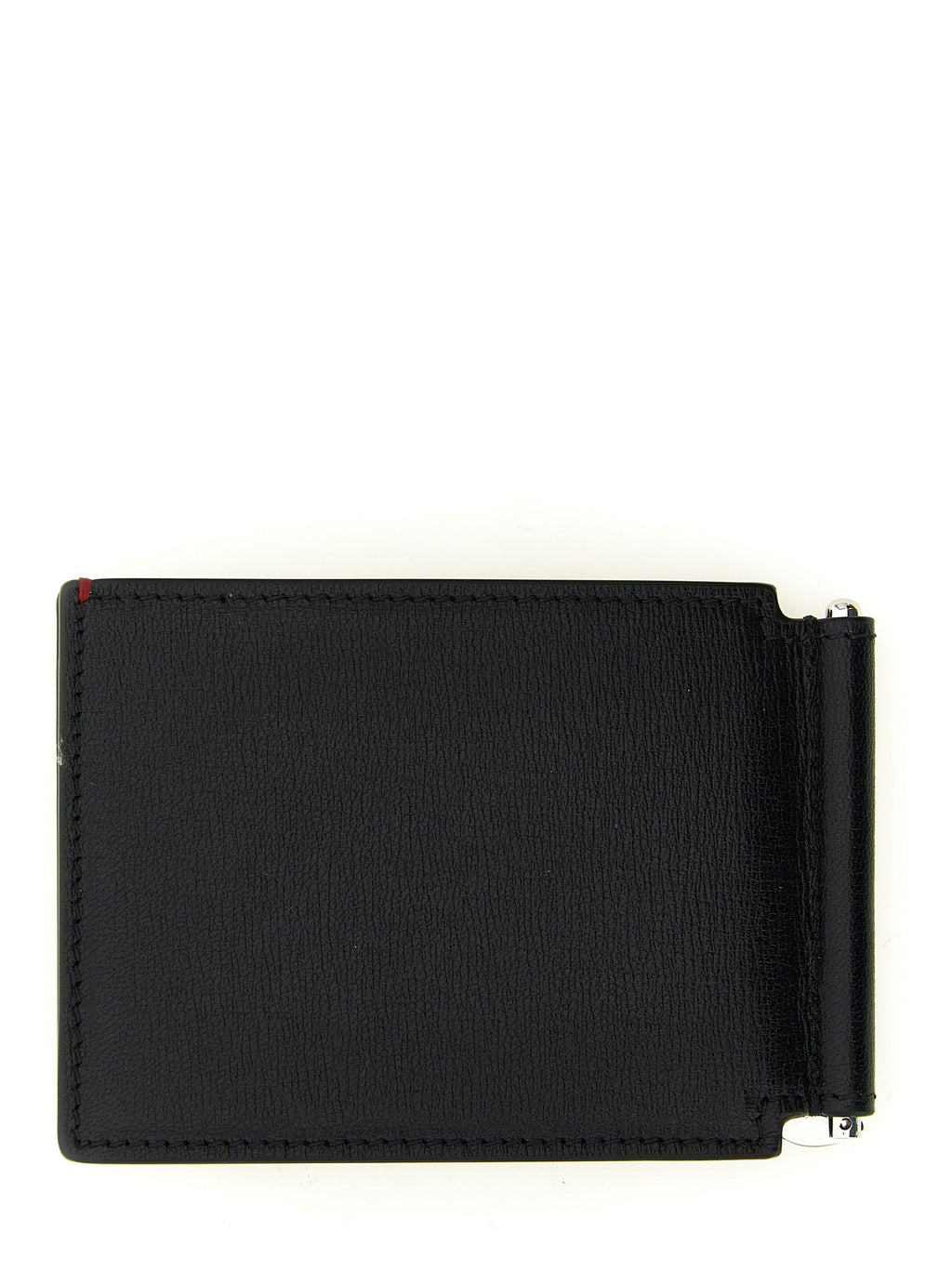 Brunello Cucinelli Black Goatskin Money Clip
