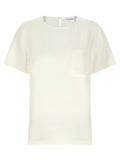 Max Mara White Silk Blouse
