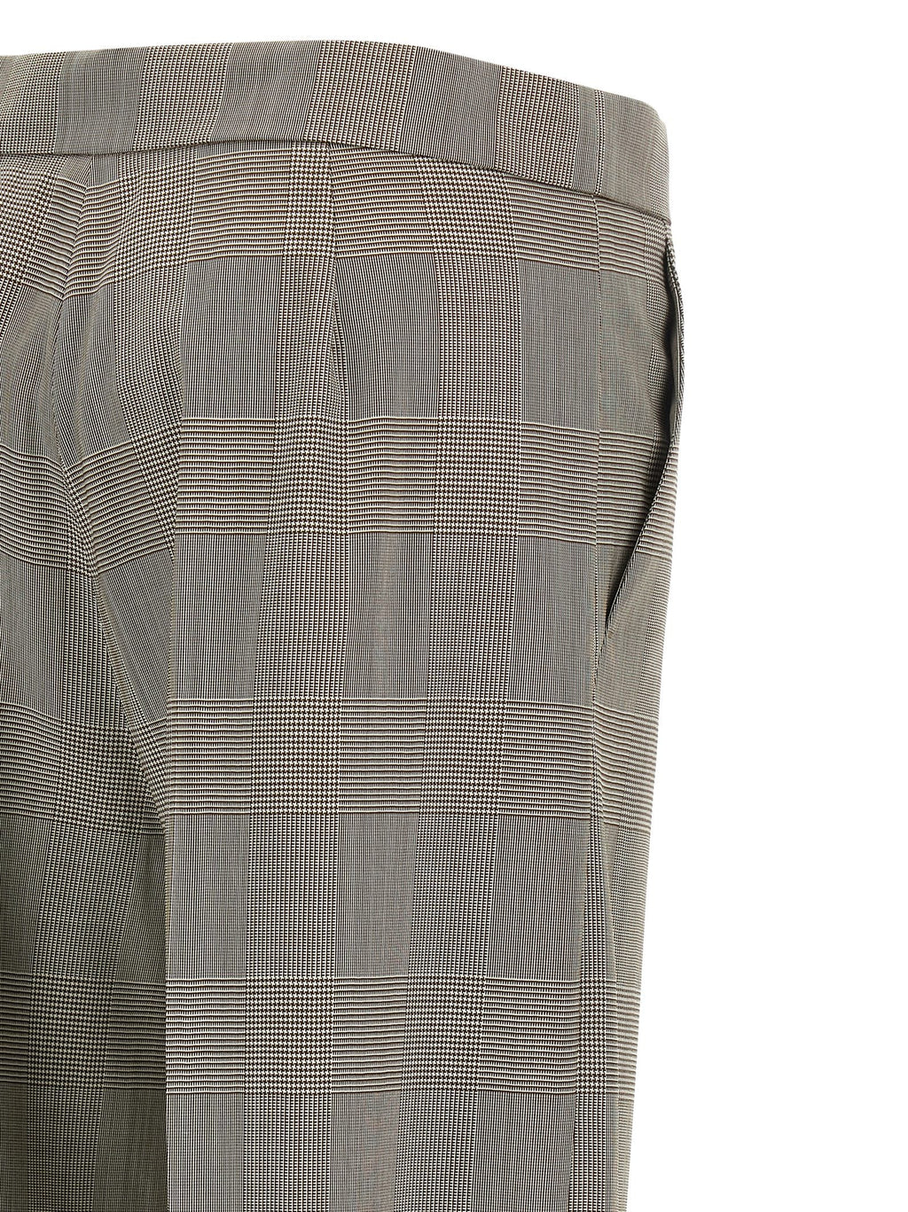 Max Mara Gray Wool Dress Pants