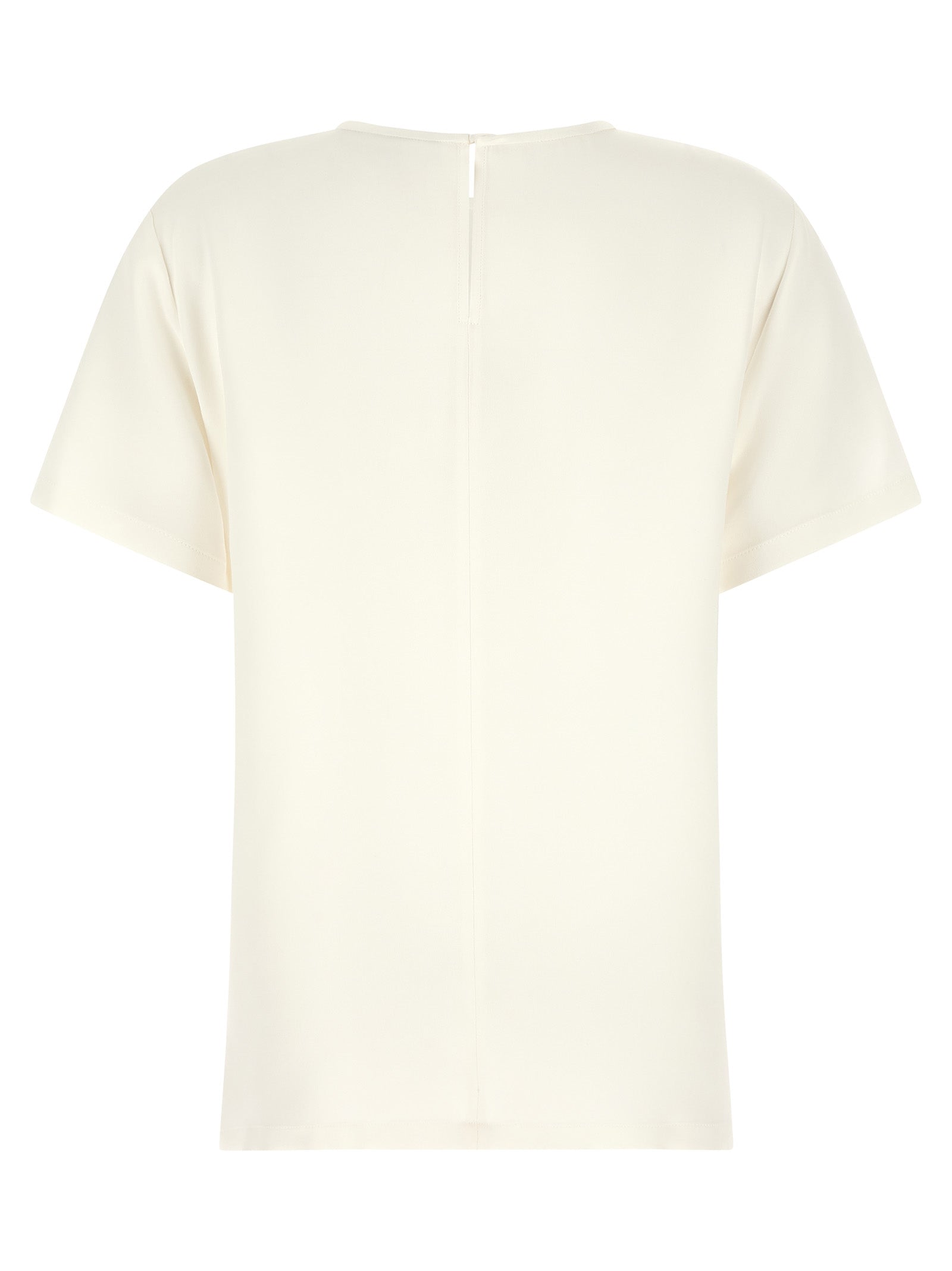 Max Mara White Silk Blouse