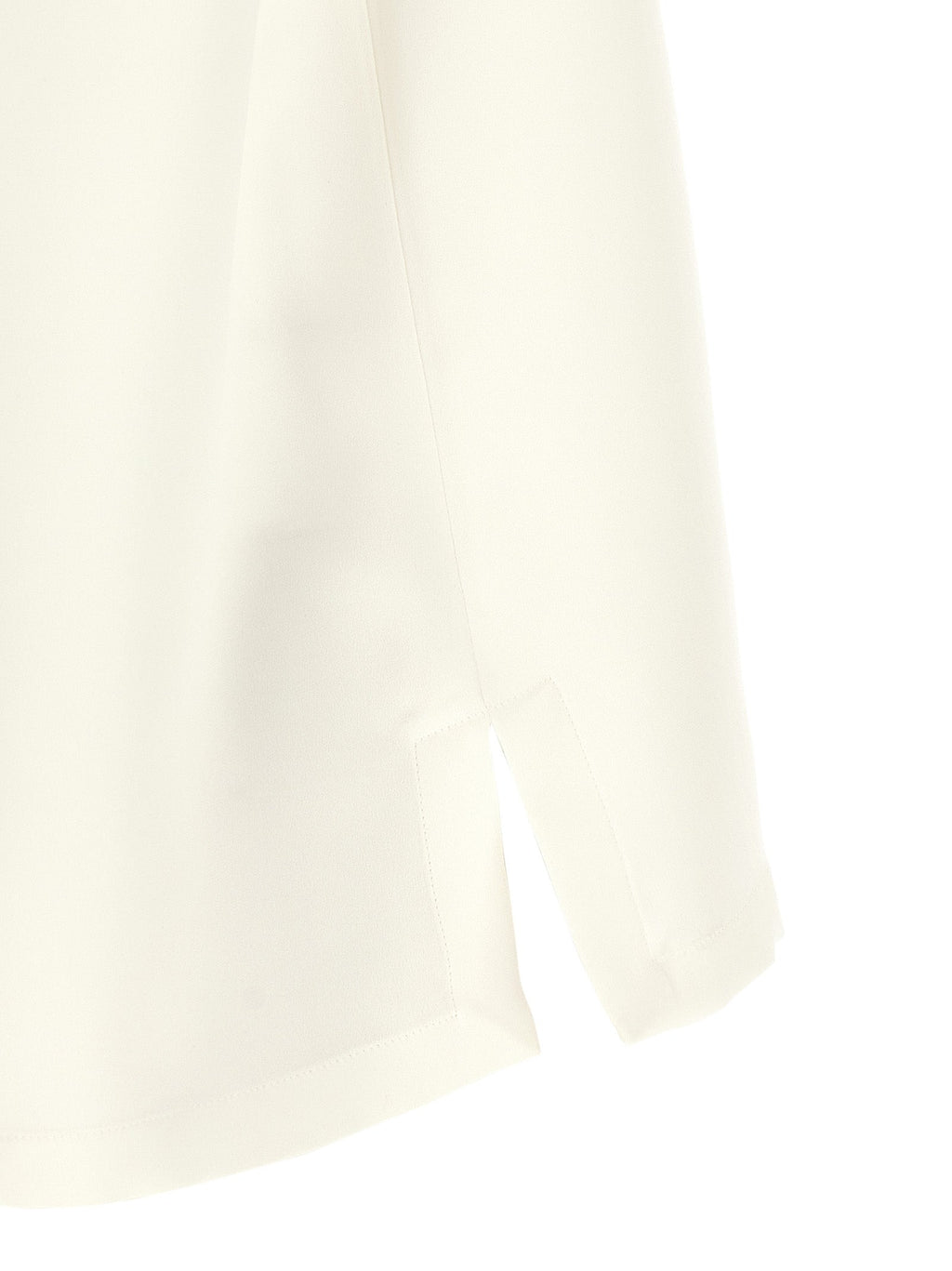 Max Mara White Silk Blouse