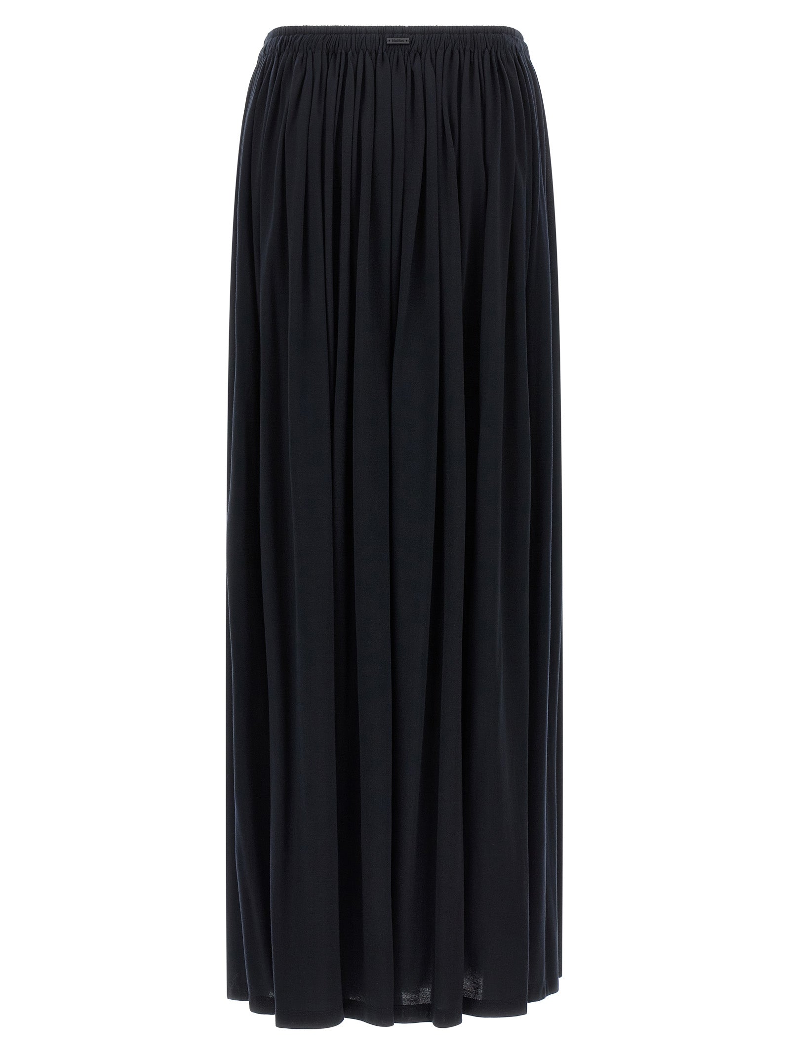Max Mara Blue Lyocell Mini Skirt