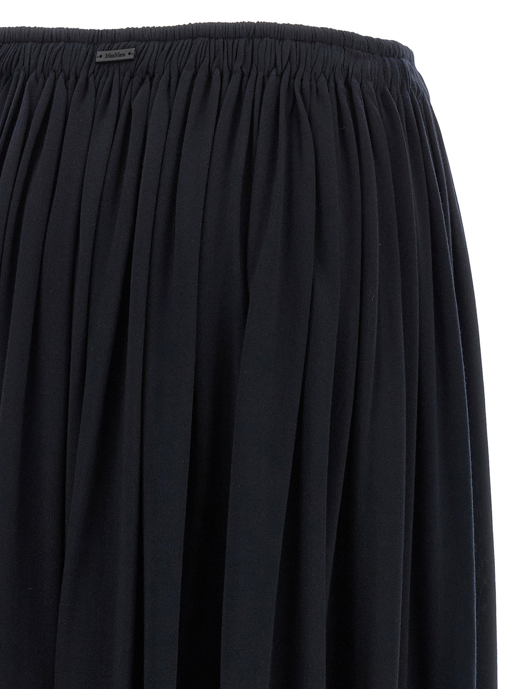 Max Mara Blue Lyocell Mini Skirt