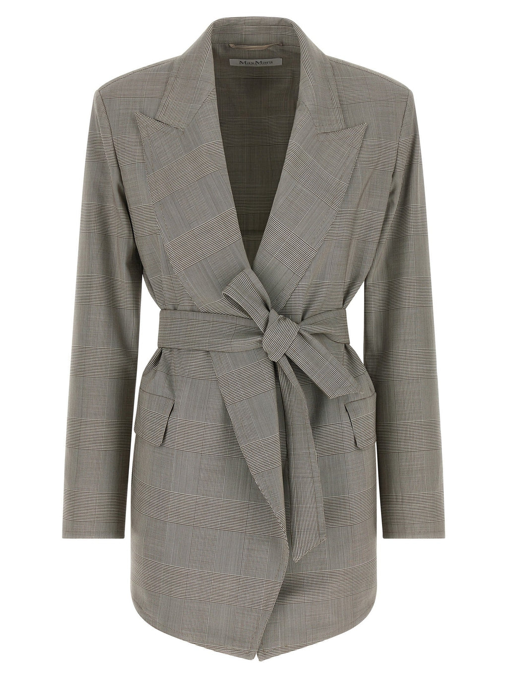 Max Mara Gray Wool Blazer