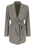 Max Mara Gray Wool Blazer
