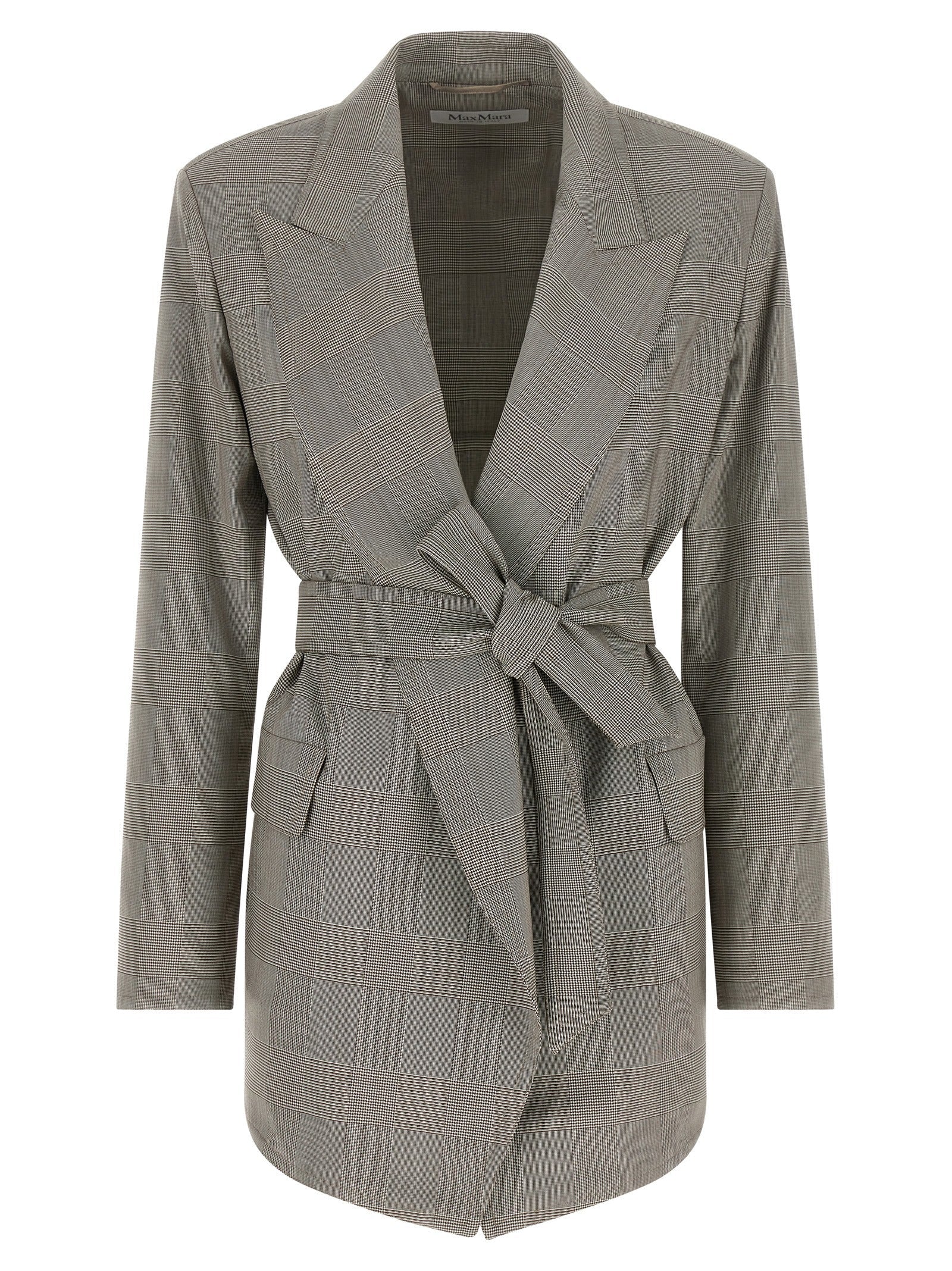Max Mara Gray Wool Blazer