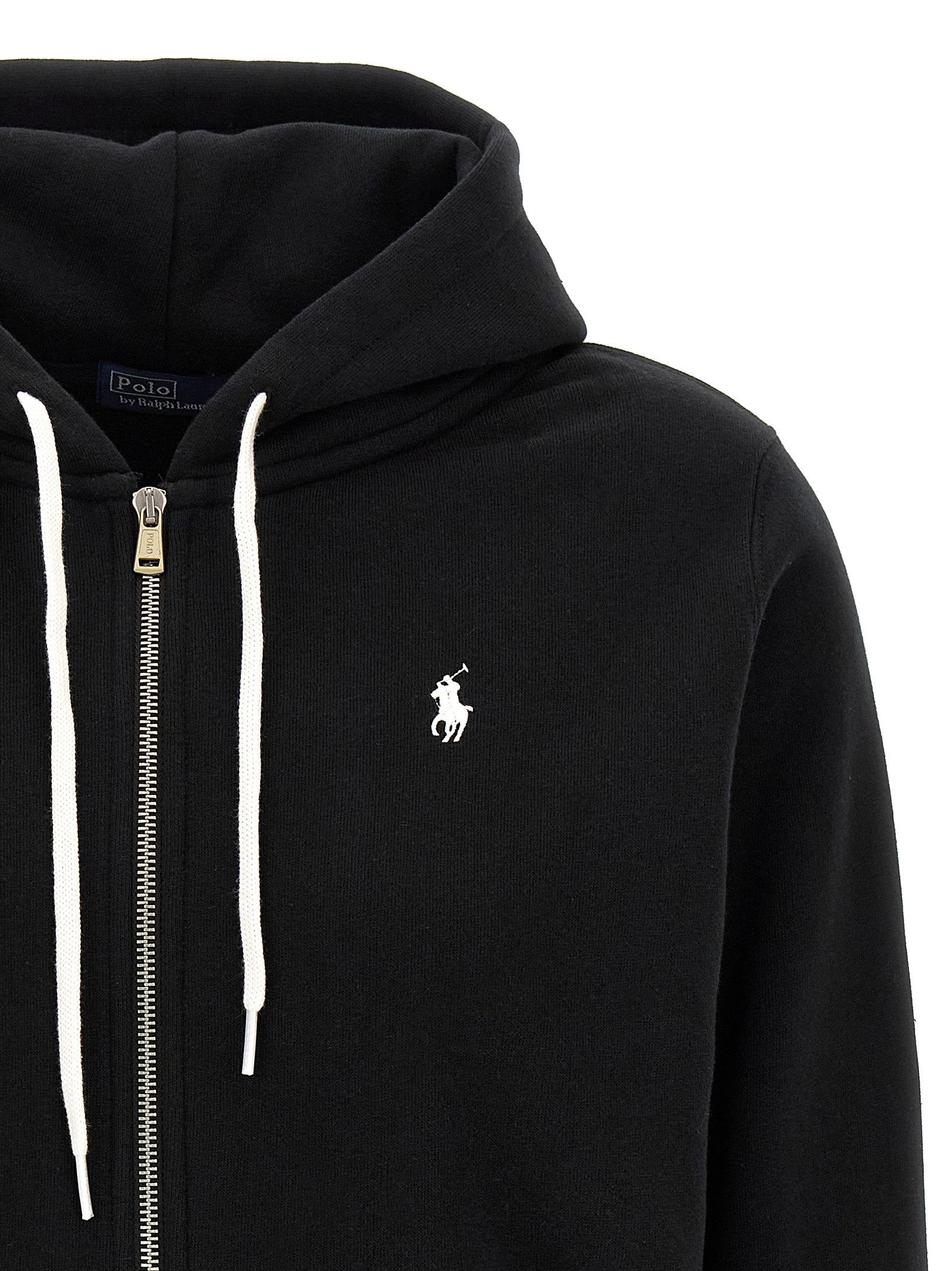 Polo Ralph Lauren Black Cotton Sweatshirt