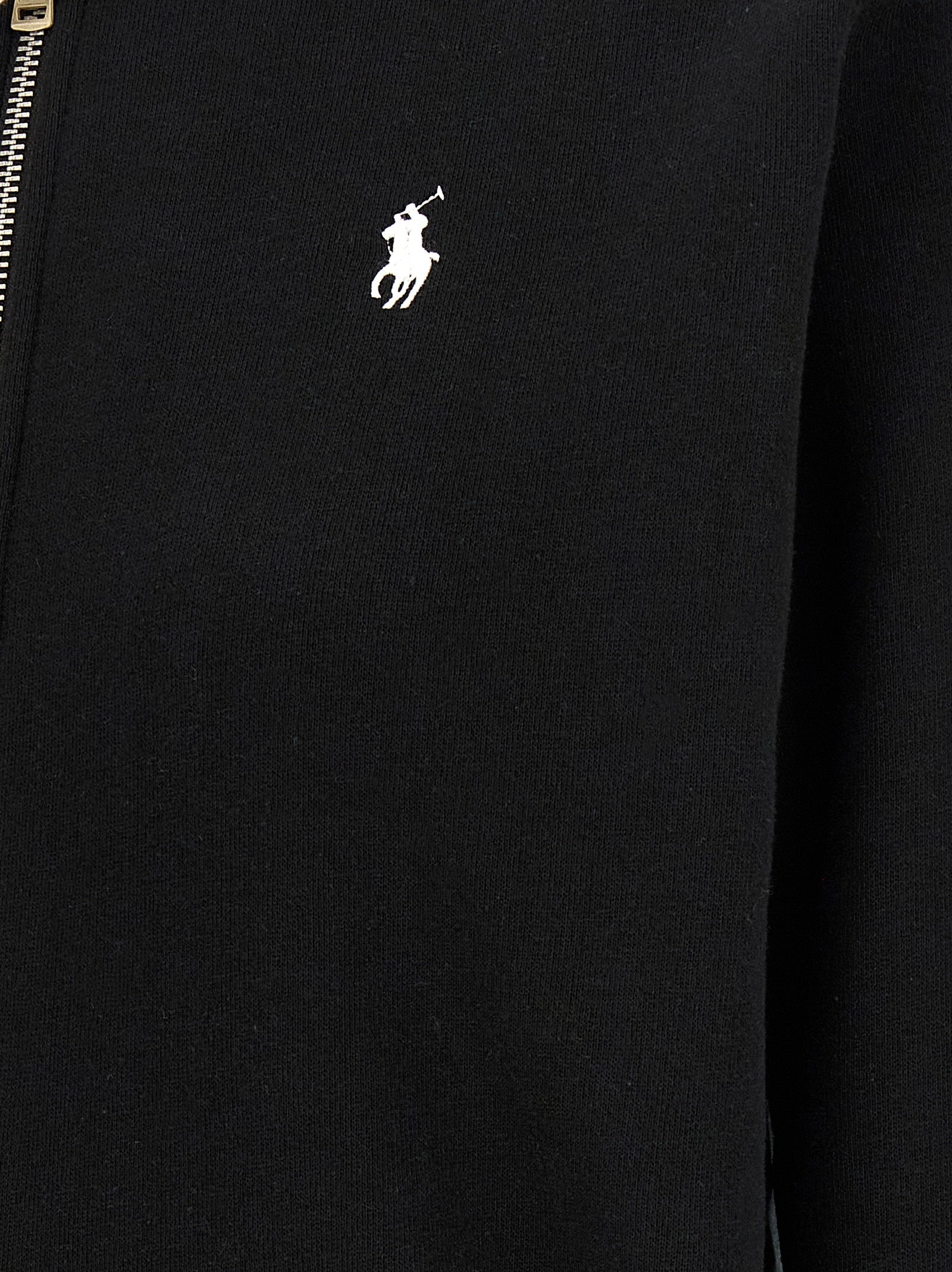 Polo Ralph Lauren Black Cotton Sweatshirt