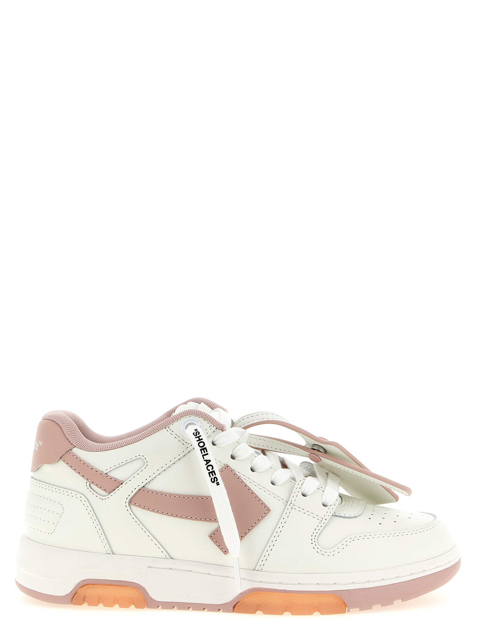 Off-White Multicolor Calfskin Athletic Sneakers