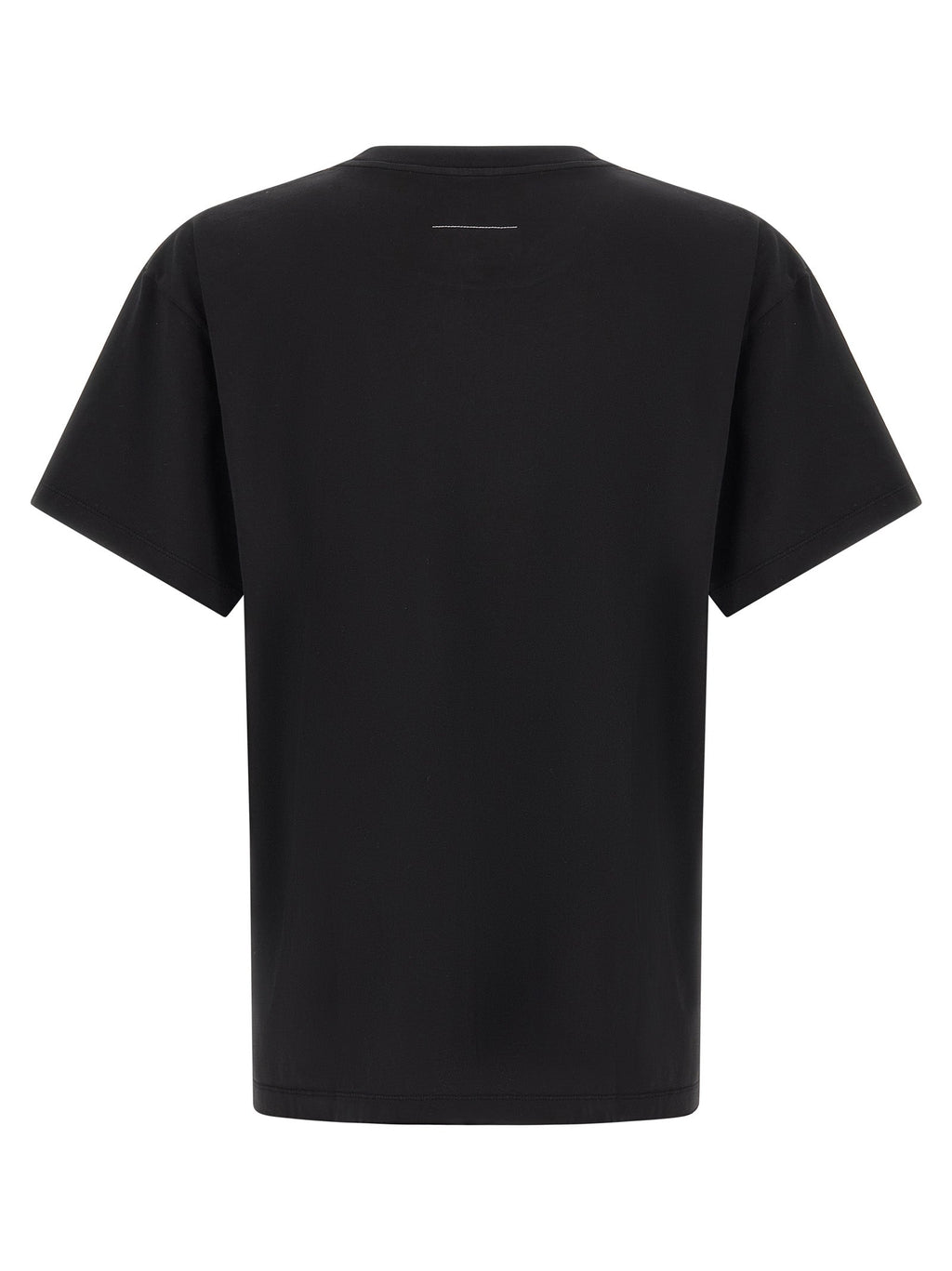 MM6 Maison Margiela Black Cotton T-Shirt