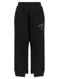 MM6 Maison Margiela Black Cotton Joggers (Workout Pants)