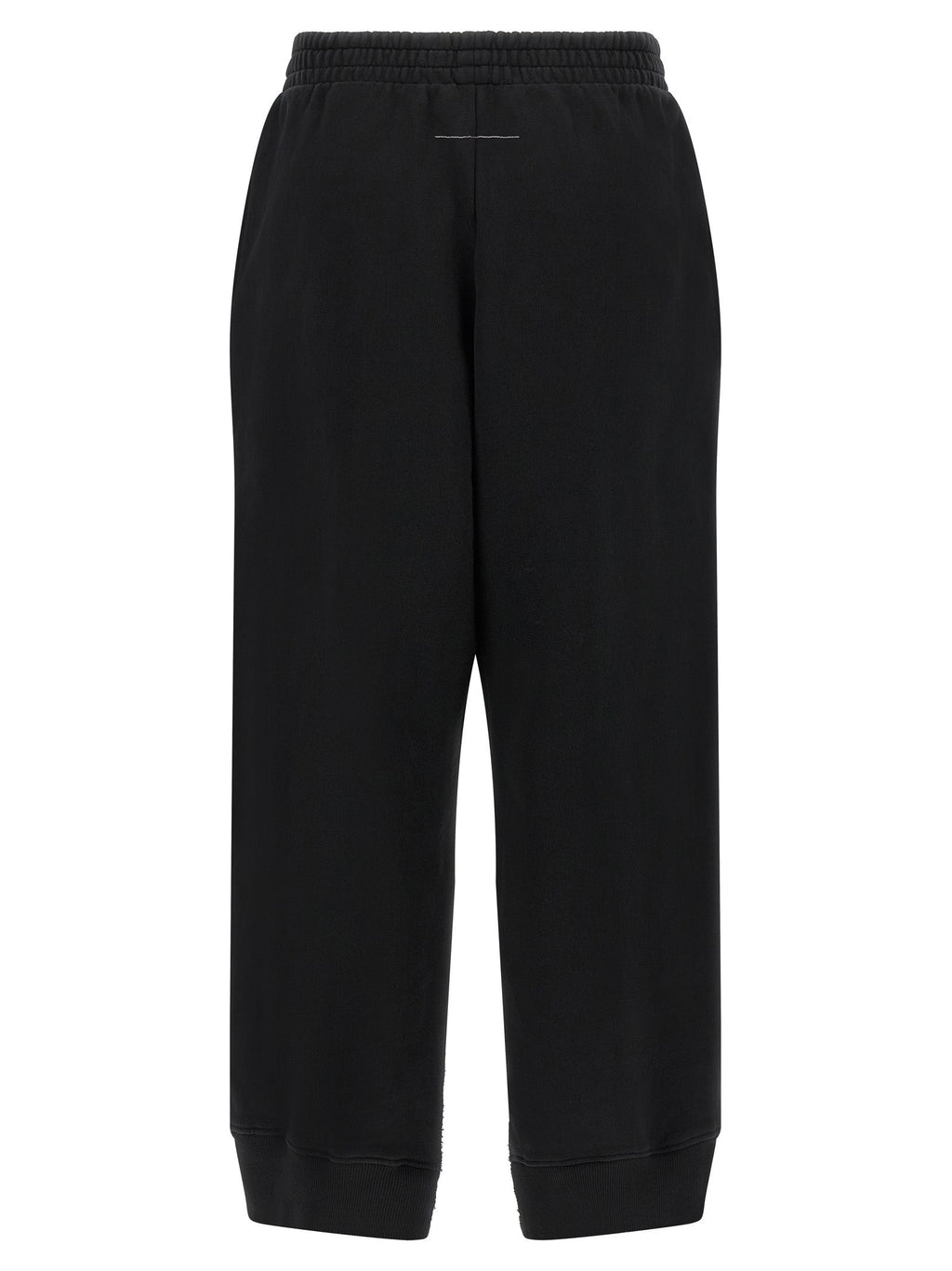 MM6 Maison Margiela Black Cotton Joggers (Workout Pants)