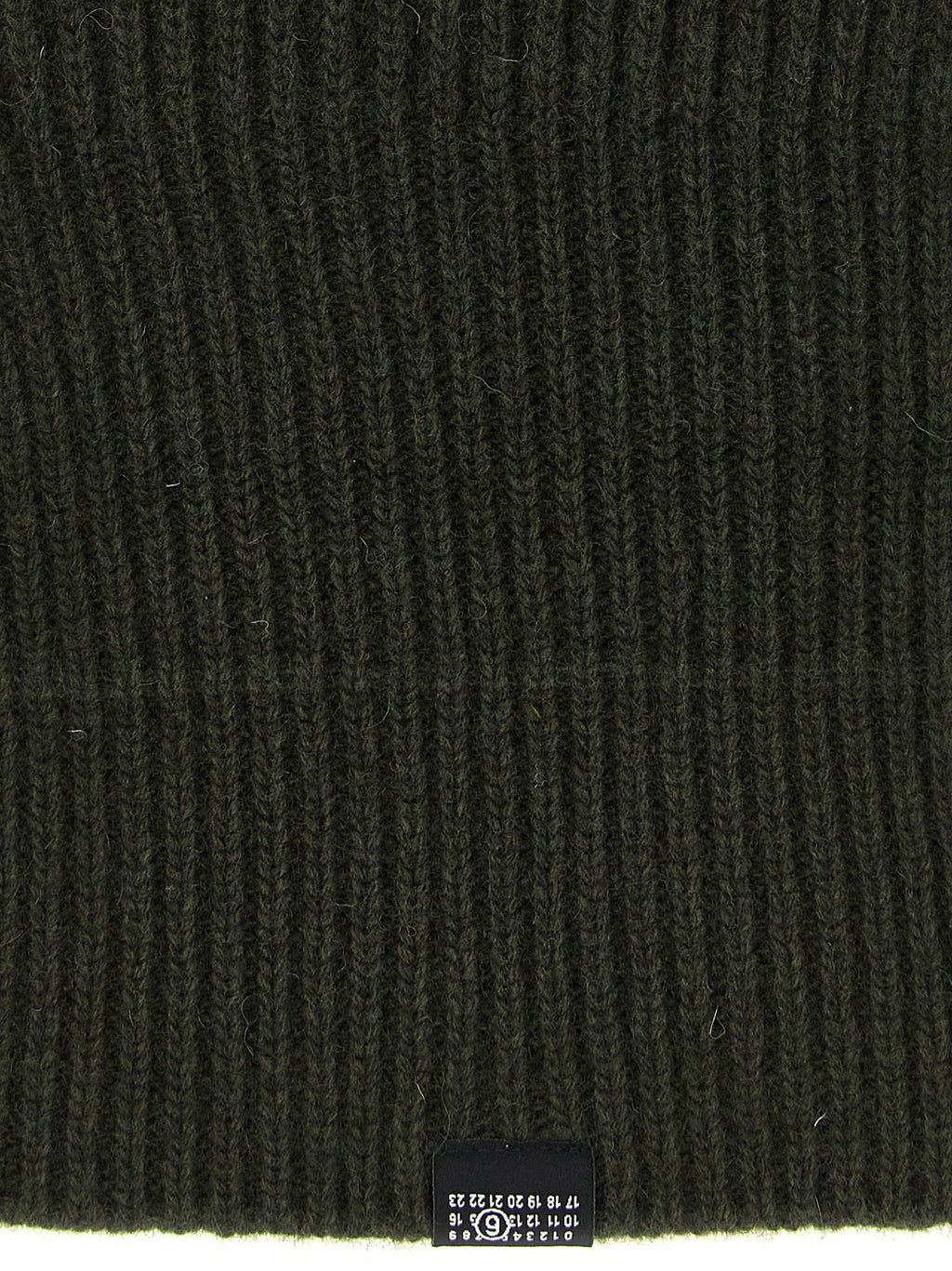 MM6 Maison Margiela Bicolor Wool Beanie