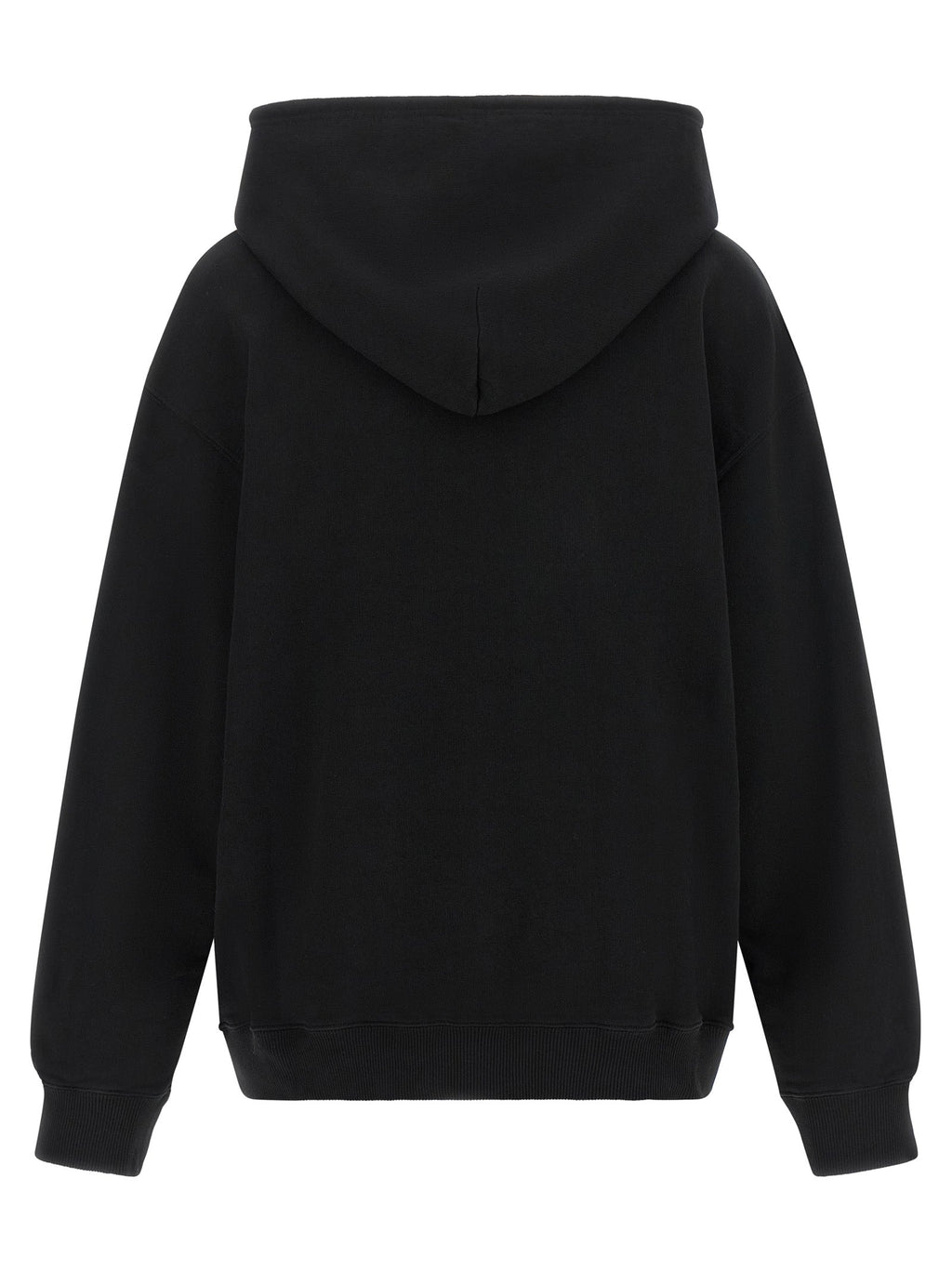 MM6 Maison Margiela Black Cotton Sweatshirt