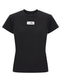 MM6 Maison Margiela Black Cotton T-Shirt