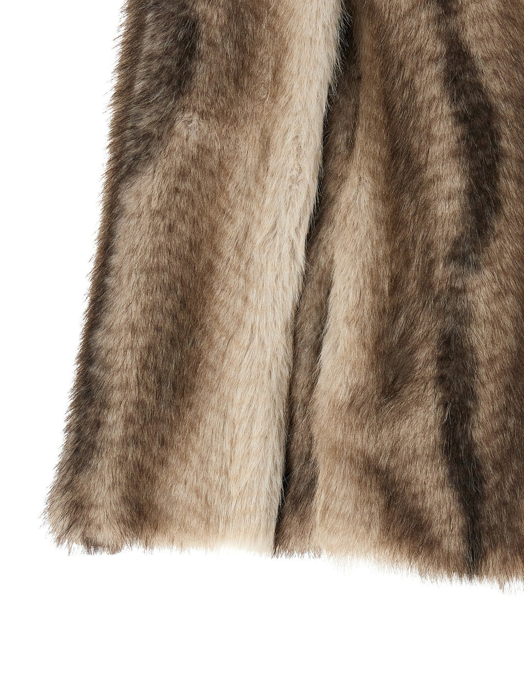 Twinset Brown Polyester Full-Length Jacket