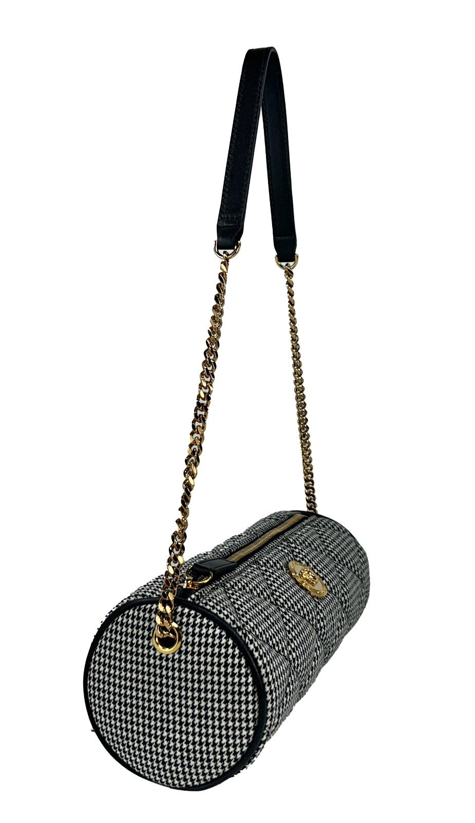 Versace Medusa Quilted Evening Sling Crossbody Bag