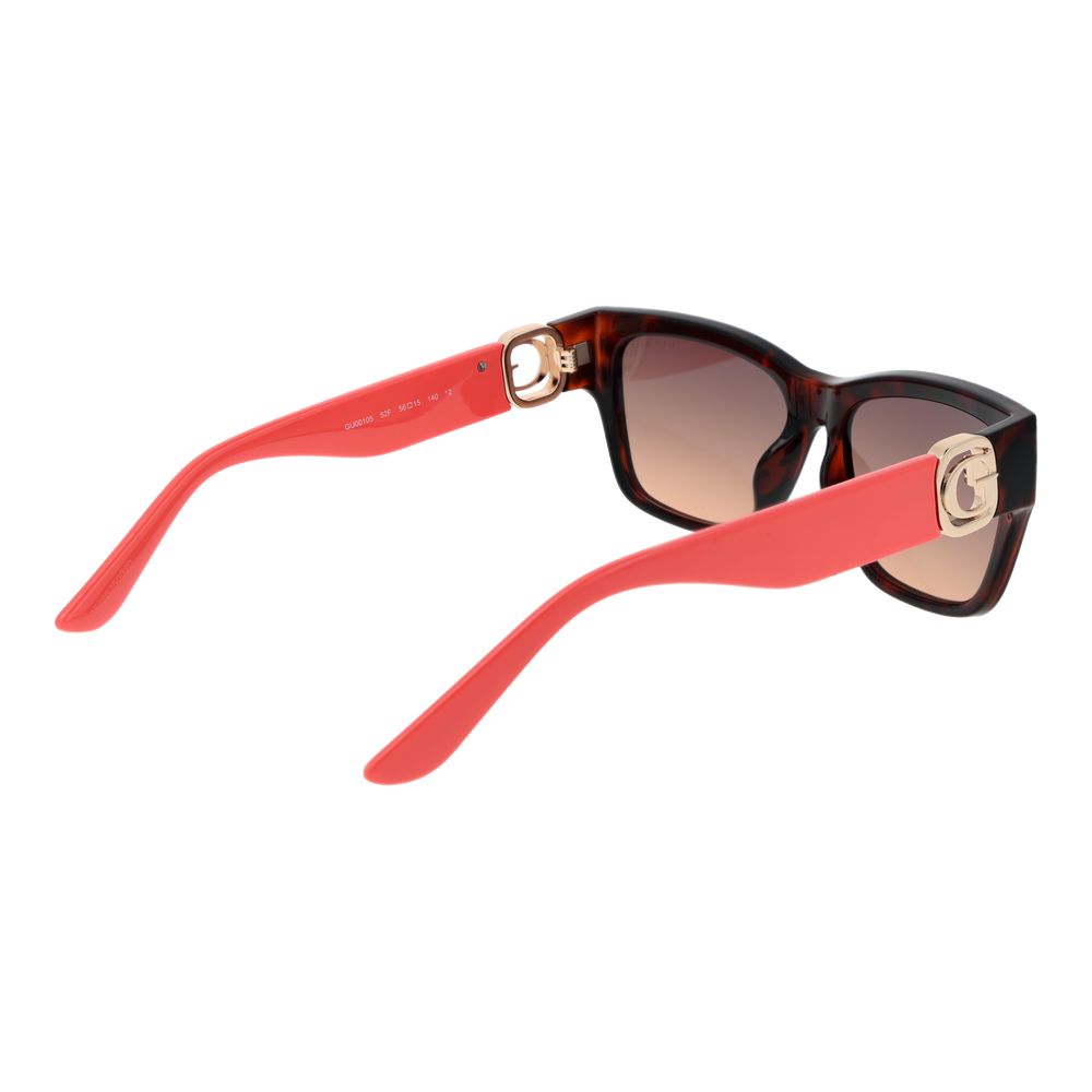 Guess Brown Plastic Sunglasses