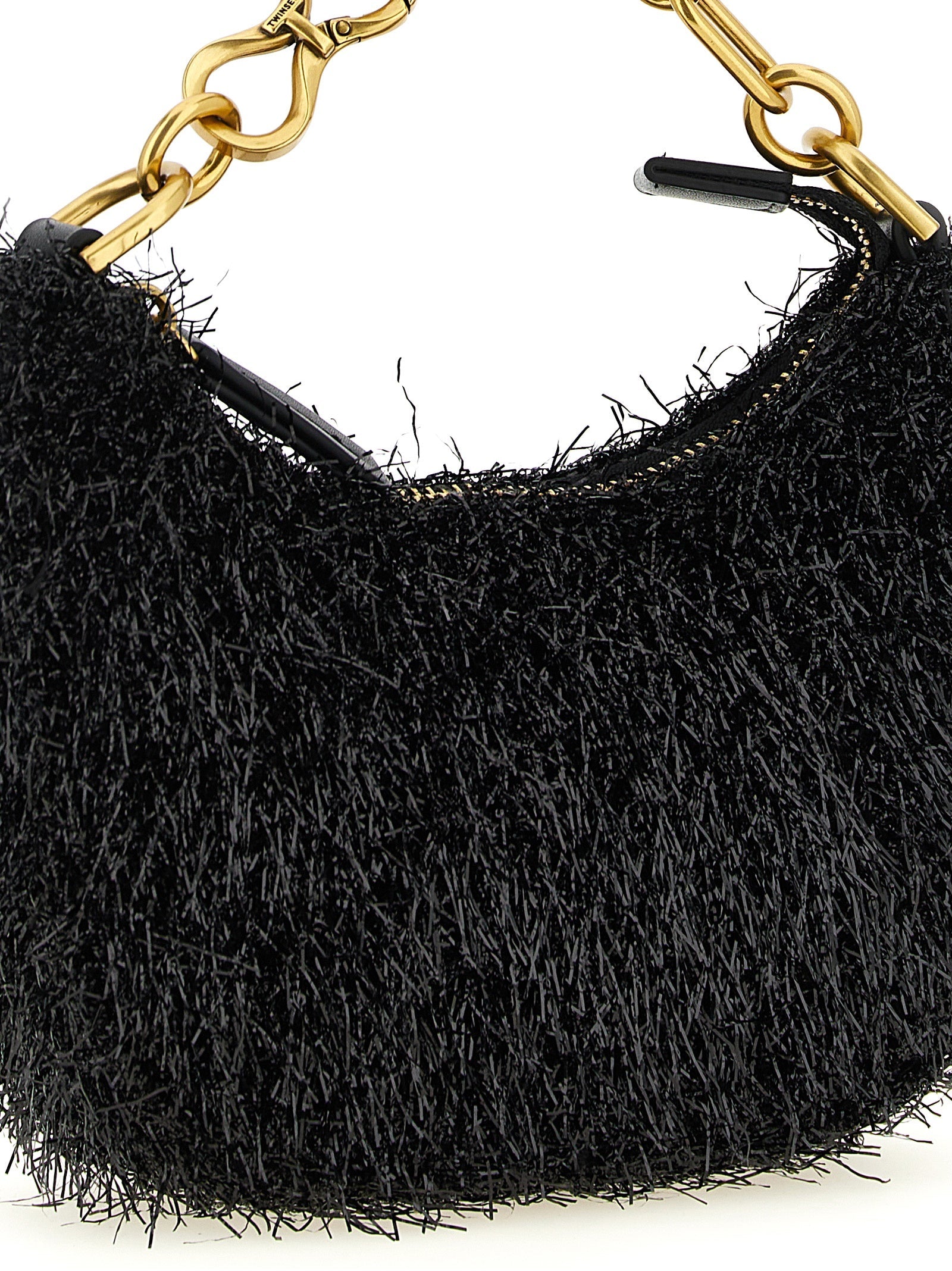 Twinset Black Polyester Handbag Twinset