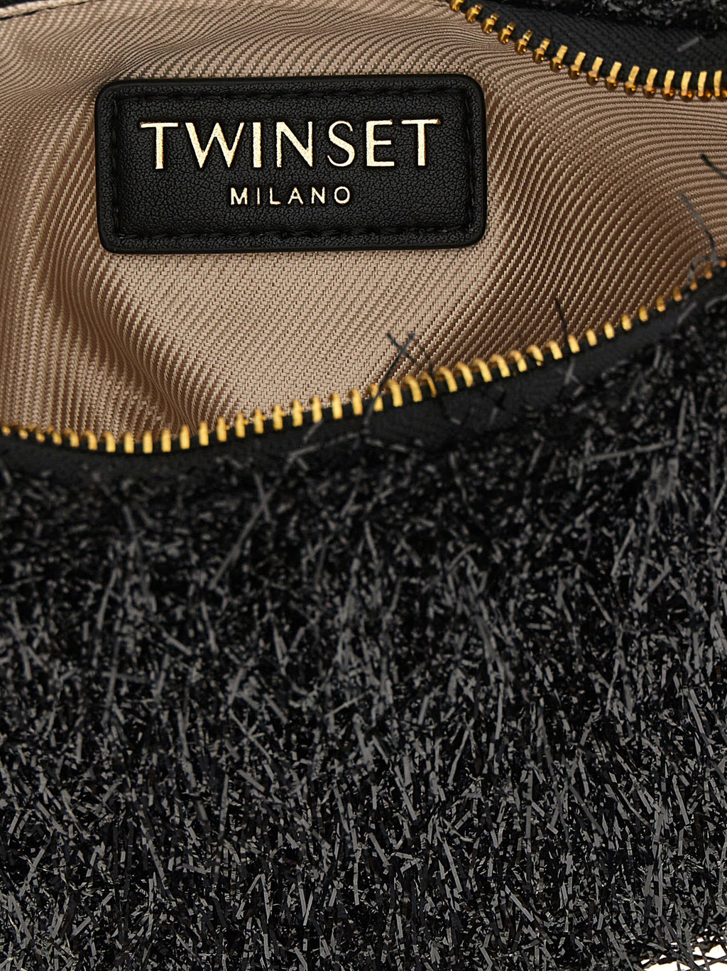Twinset Black Polyester Handbag Twinset