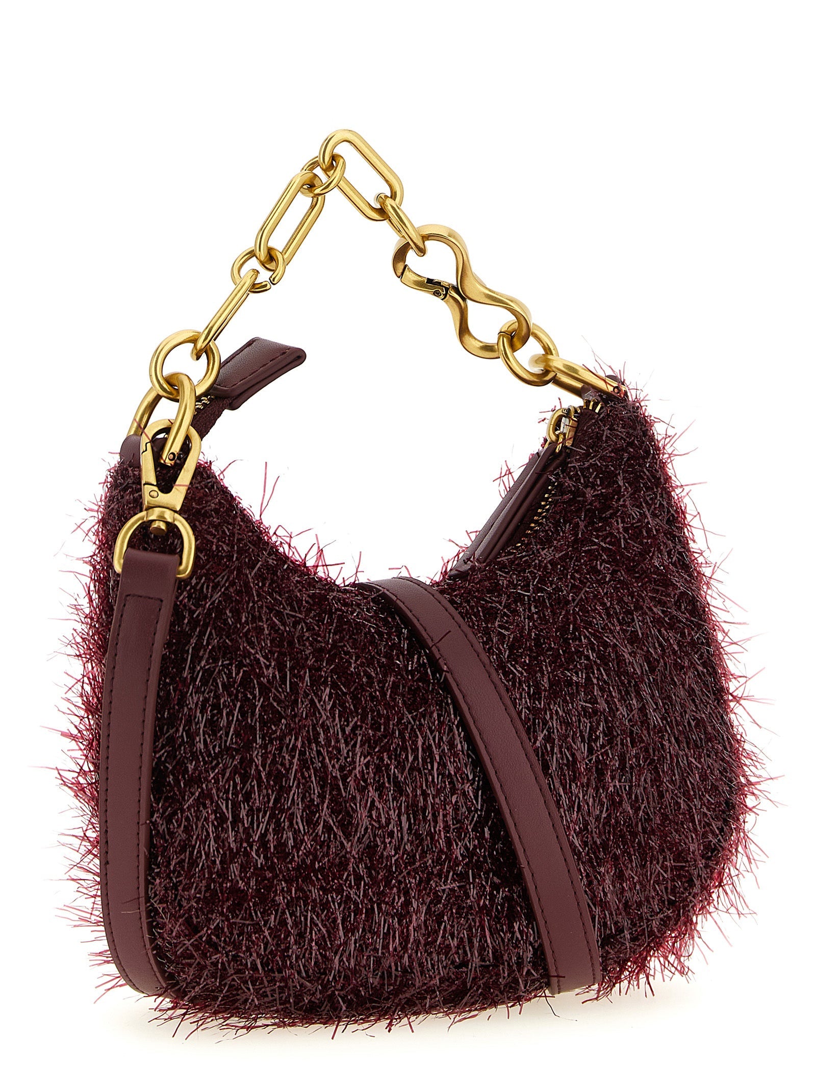 Twinset Bordeaux Polyester Handbag Twinset