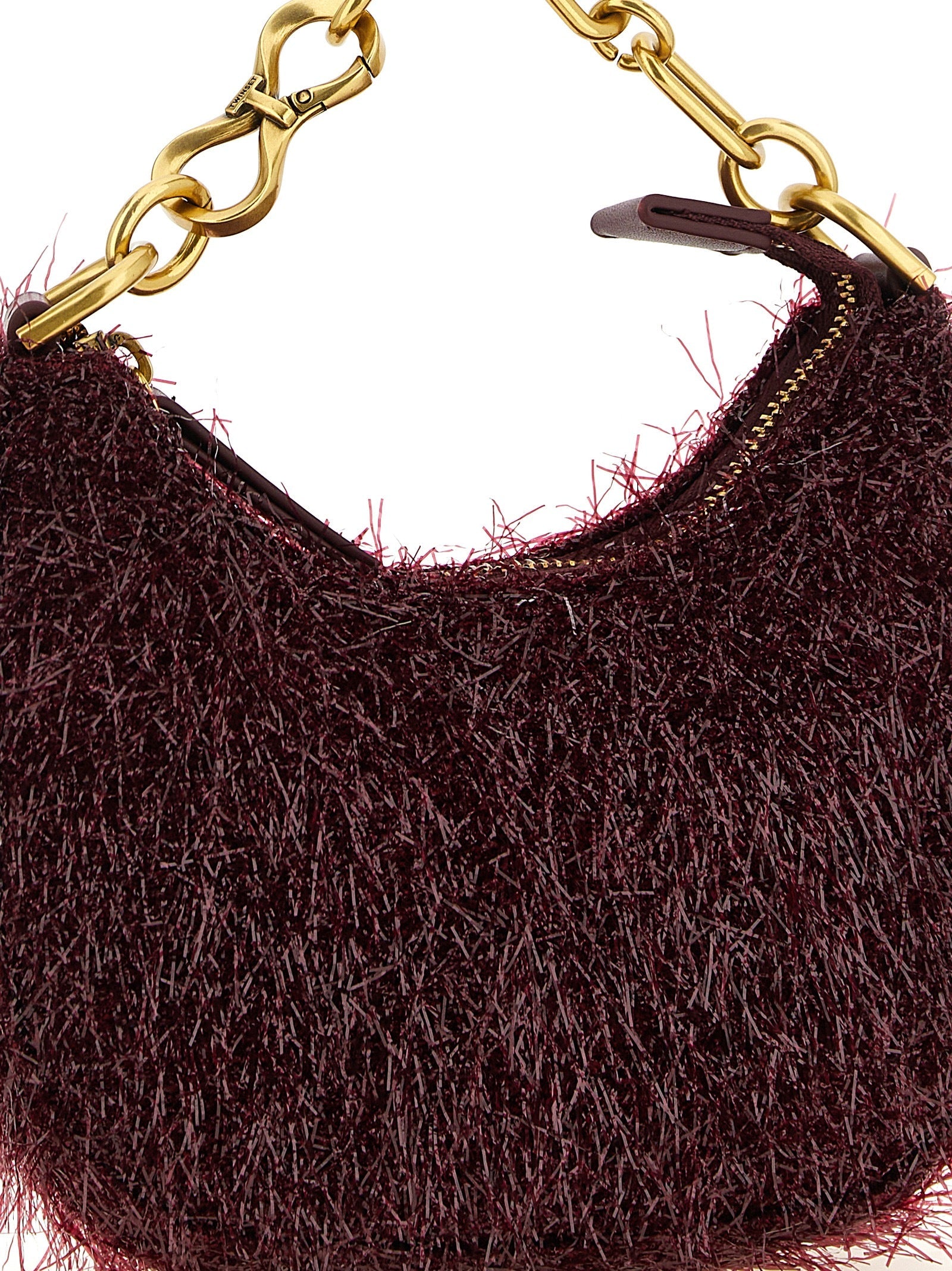 Twinset Bordeaux Polyester Handbag Twinset