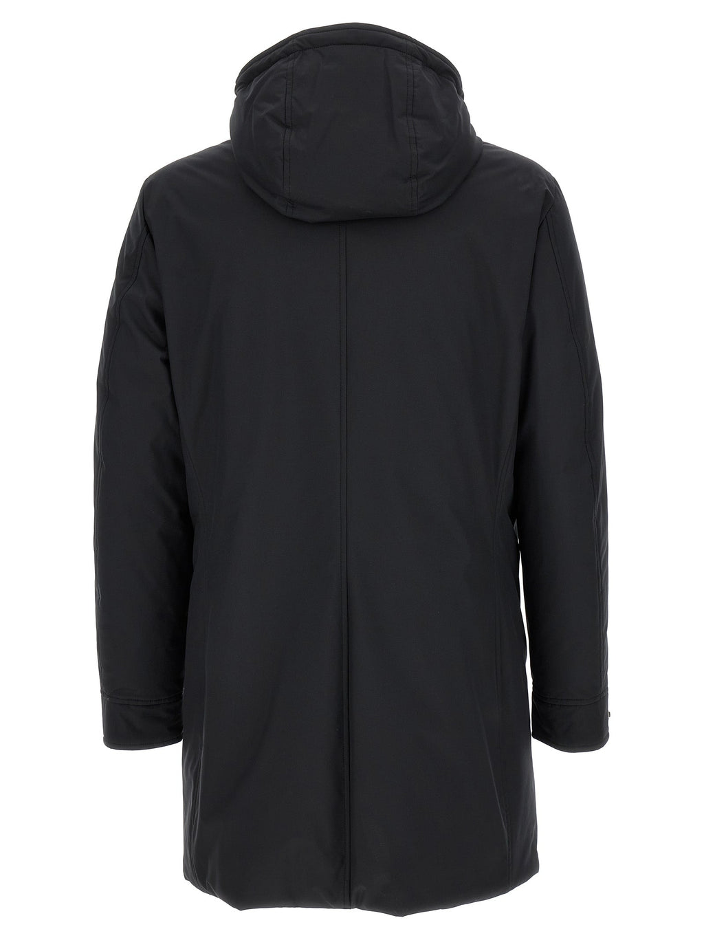 MooRER Blue Wool Parka