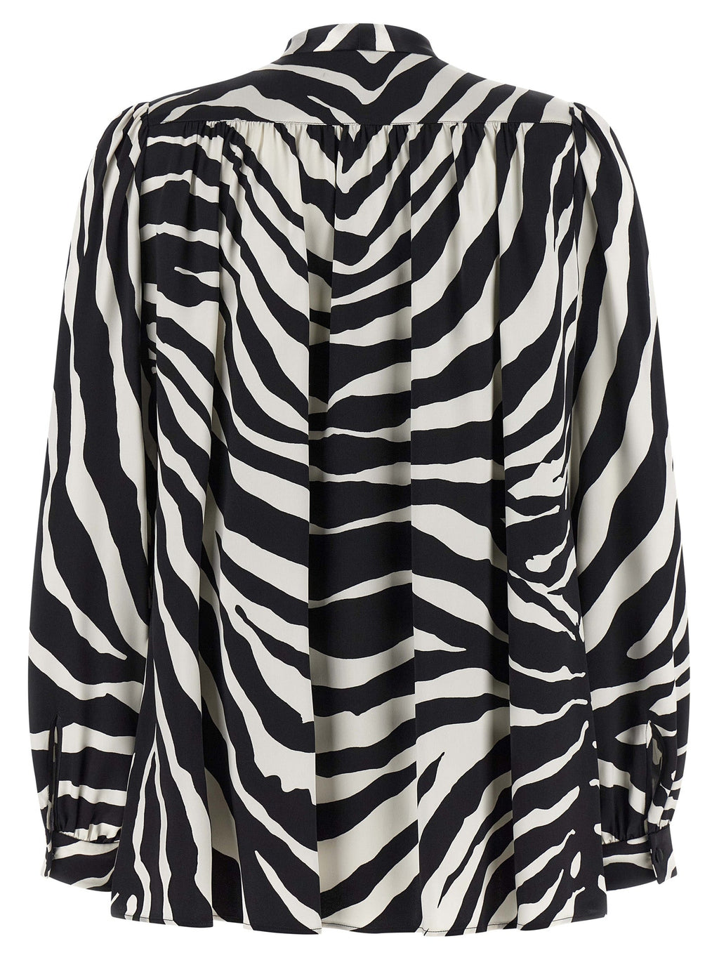 Dolce & Gabbana Bicolor Silk Blouse