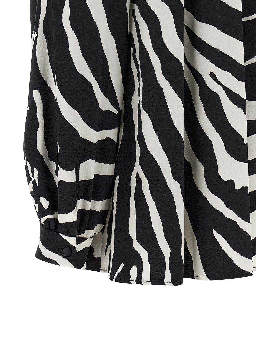 Dolce & Gabbana Bicolor Silk Blouse