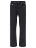 Golden Goose Black Cotton Straight-Leg Jeans