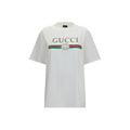 Gucci White Cotton T-Shirt