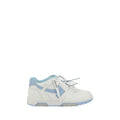 Off-White White Calf Leather Bos Taurus Athletic Sneakers