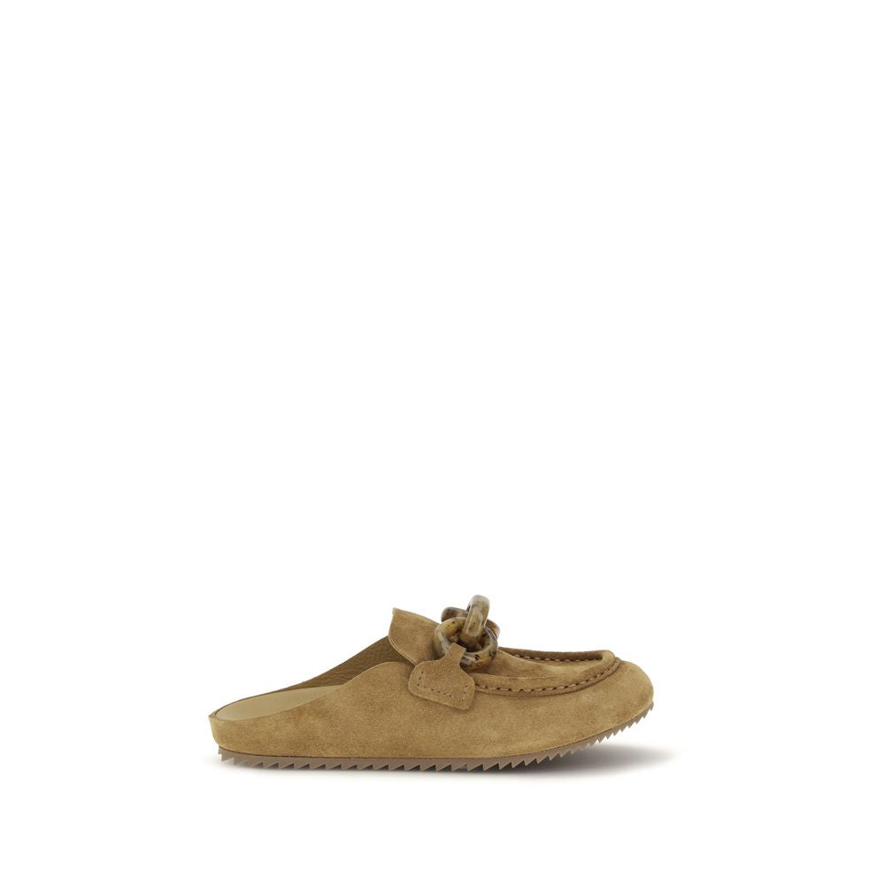 Pedro García Beige Calf Leather Bos Taurus Moccassin