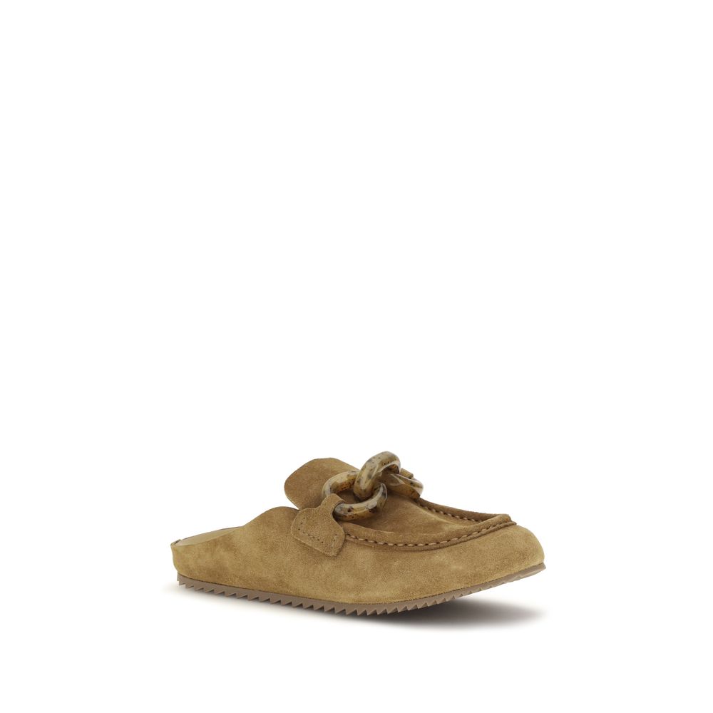 Pedro García Beige Calf Leather Bos Taurus Moccassin